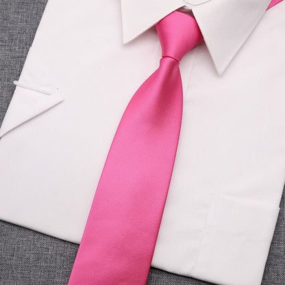 Plain Pre Tied Neck Tie