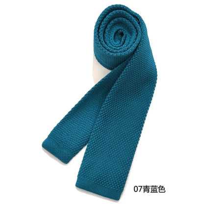 Plain Knit Neck Tie