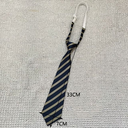 Striped Neck Tie / Pre Tied Neck Tie