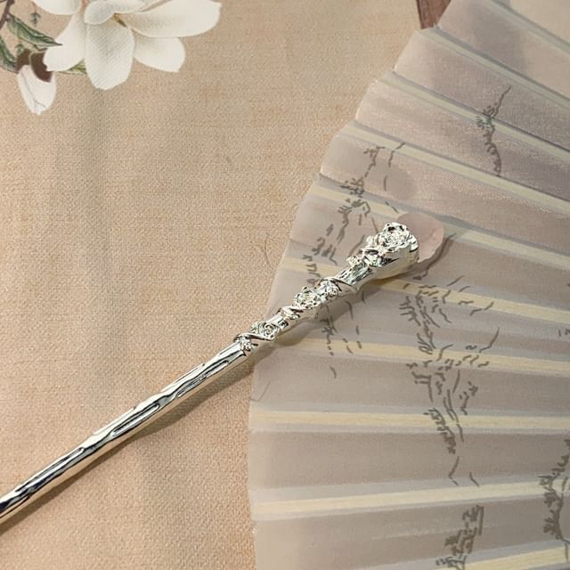 Irregular Faux Gemstone Alloy Hair Stick