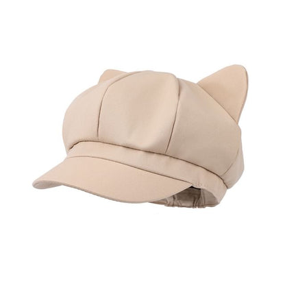 Newsboy Cat Cap Ear