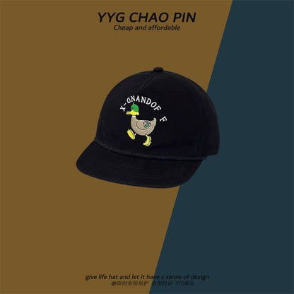 Embroidered Duck Baseball Cap