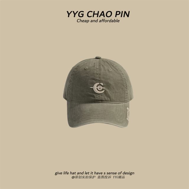 Letter Embroidered Cap Baseball