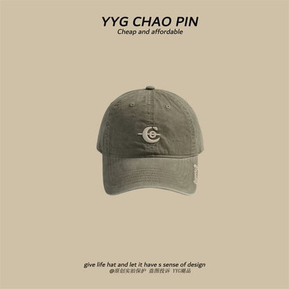 Letter Embroidered Cap Baseball