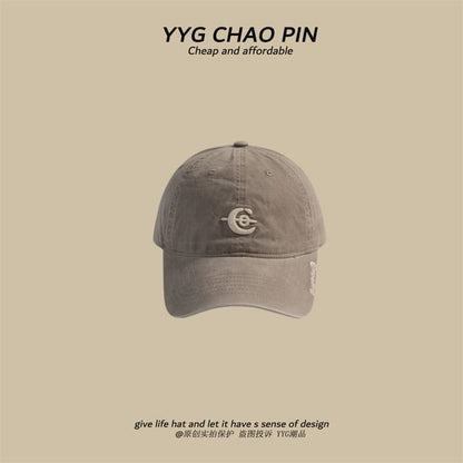 Letter Embroidered Cap Baseball