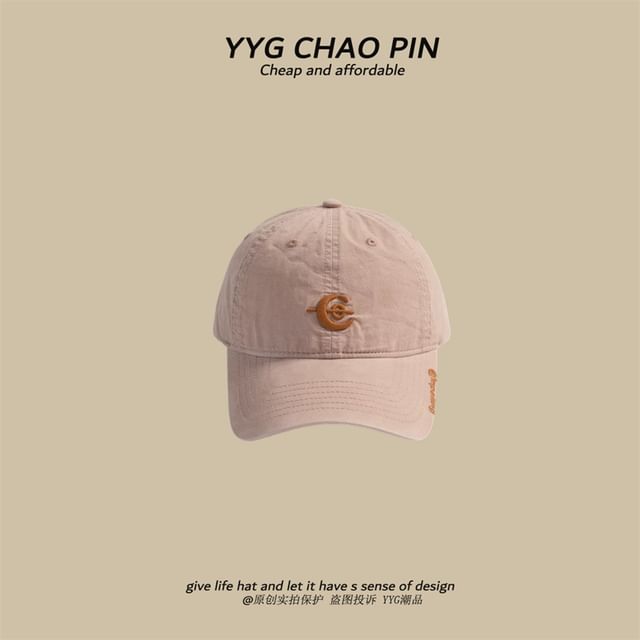 Letter Embroidered Cap Baseball
