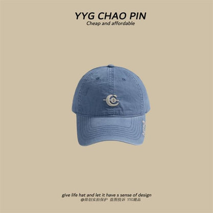 Letter Embroidered Cap Baseball