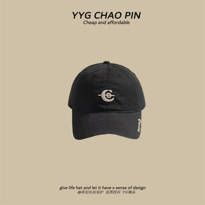 Letter Embroidered Cap Baseball