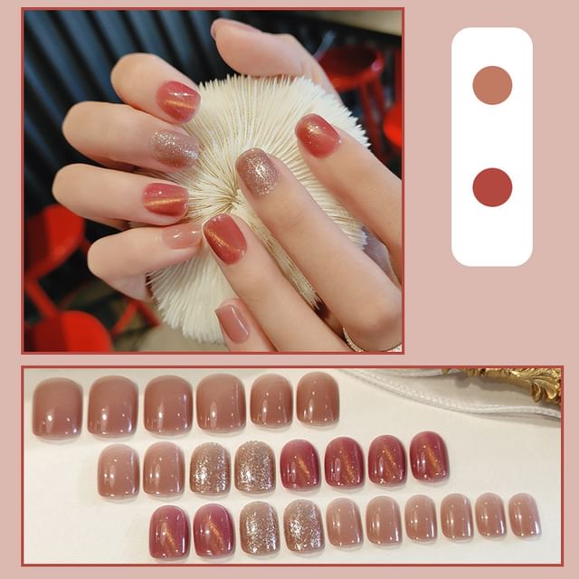 Butterfly / Cat Eye Press On Nail