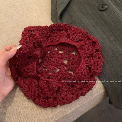 Plain Crochet Beret