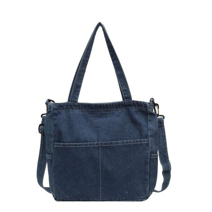 Crossbody Washed Denim Bag