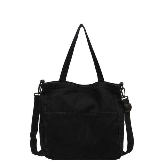 Crossbody Washed Denim Bag