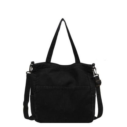 Crossbody Washed Denim Bag