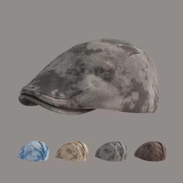 Tie Dye Flat Cap