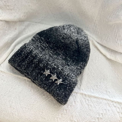 Melange Star Beanie