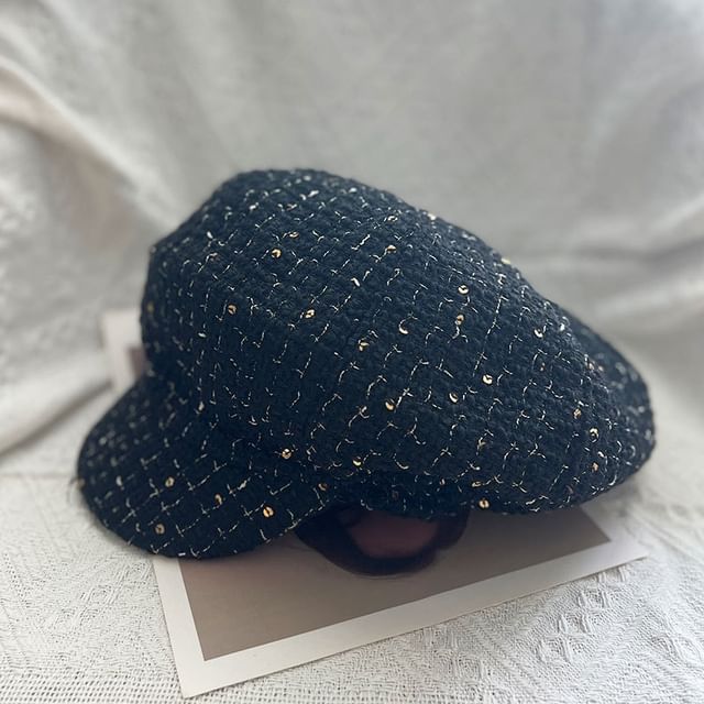 Tweed Newsboy Cap