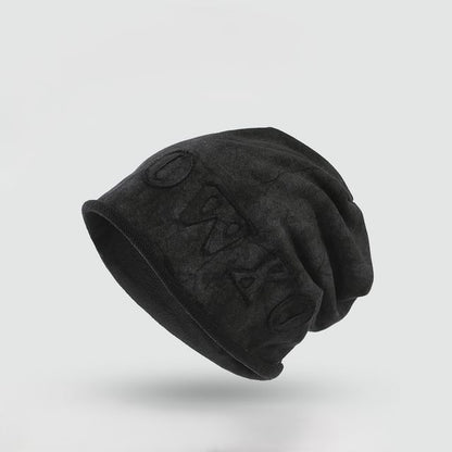 Tie Dye Lettering Applique Beanie