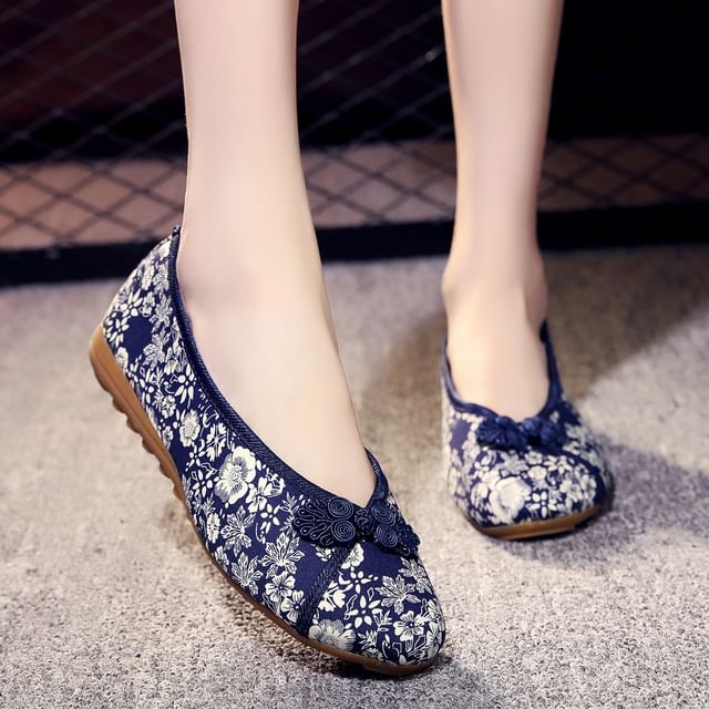 Embroidered Textile Flats