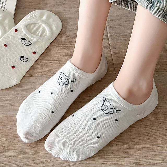 Cartoon Print Socks