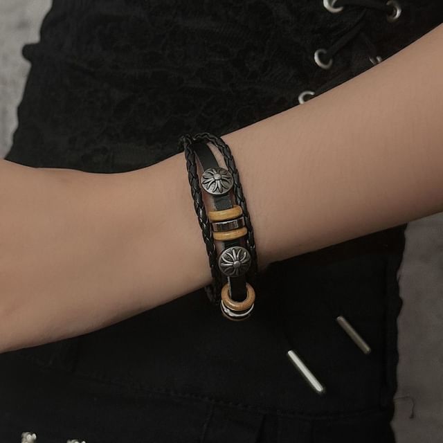 Studded Layered Bangle