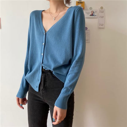V-Neck Cardigan