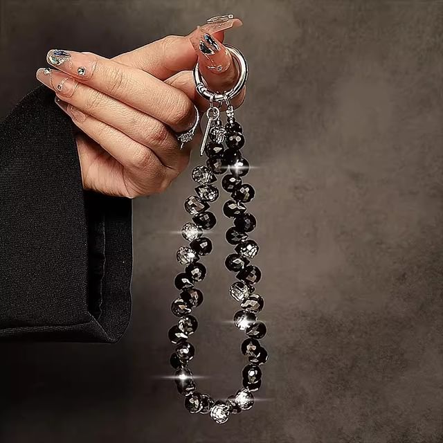 Crystal Phone Faux Strap
