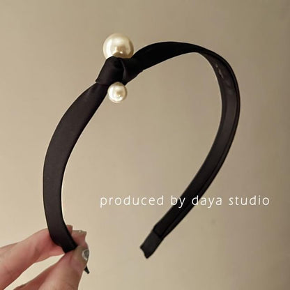 Faux Pearl Headband