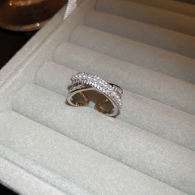 Freshwater Pearl Open Ring