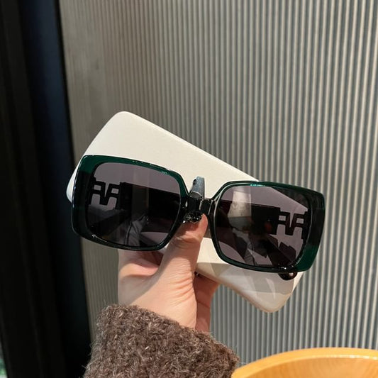 Square Polished Sunglasses