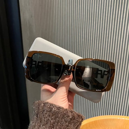 Square Polished Sunglasses