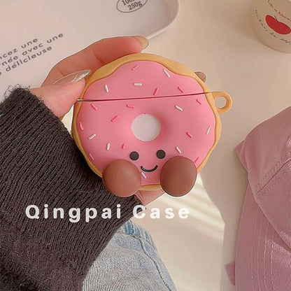 Donut Doll Chain Airpods / Pro Earphone Case