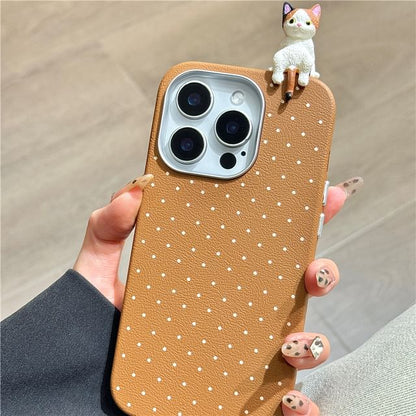 Cat Polka Dot Phone Case