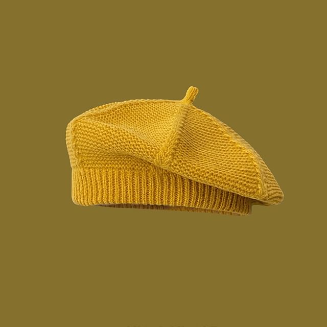 Plain Knit Beret