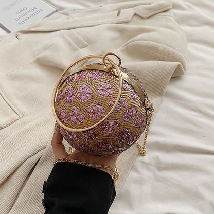 Evening Sequin Bag Sphere