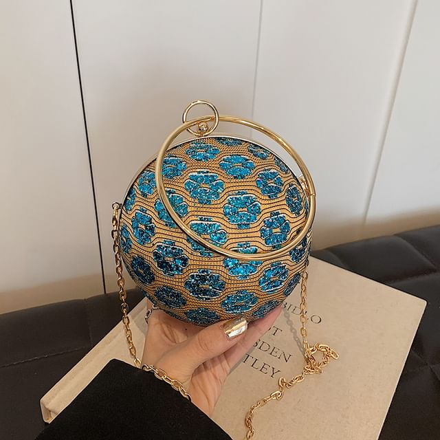 Evening Sequin Bag Sphere