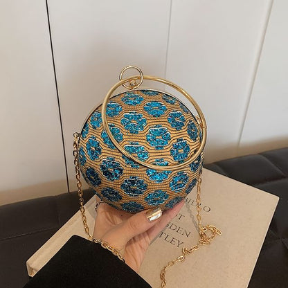 Evening Sequin Bag Sphere