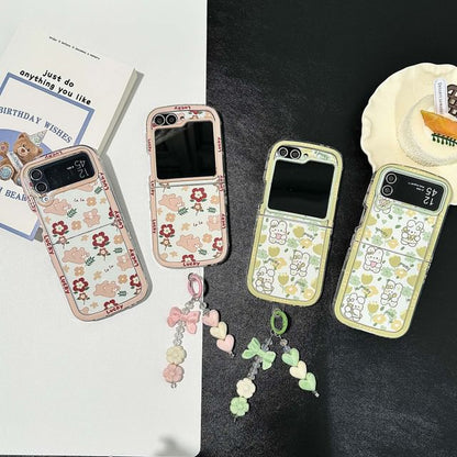 Animal Floral Phone Case / Charm / Set