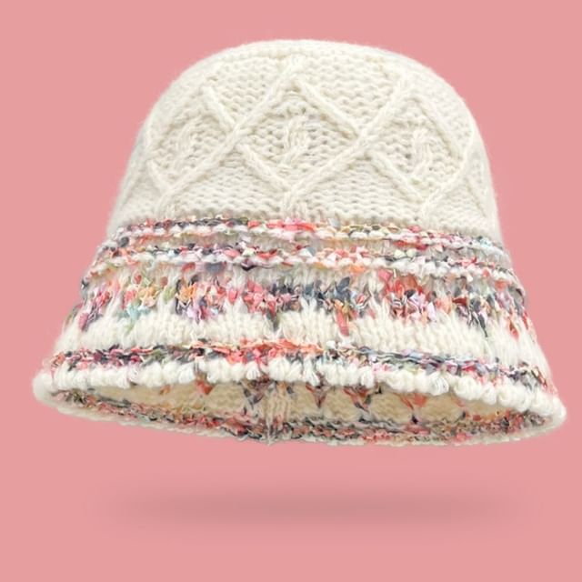 Speckle Knit Cloche Hat