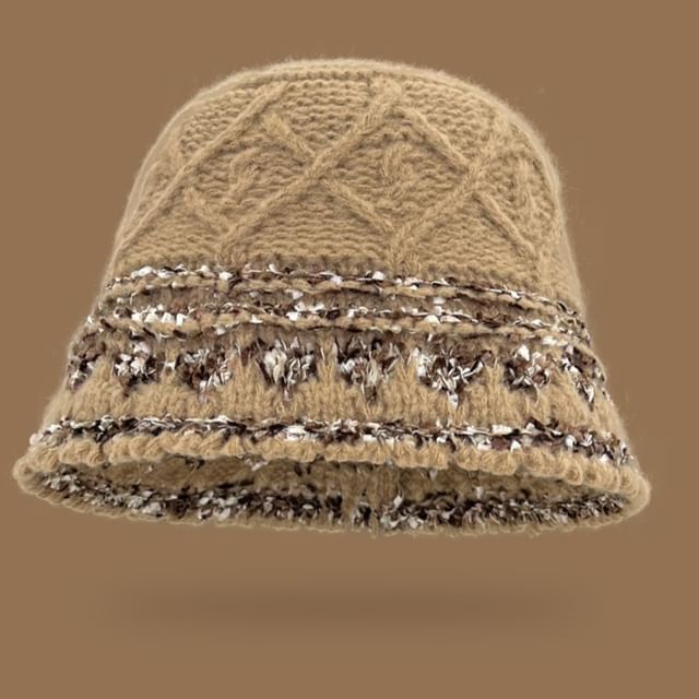 Speckle Knit Cloche Hat