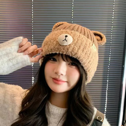 Bear Ear Knit Beanie