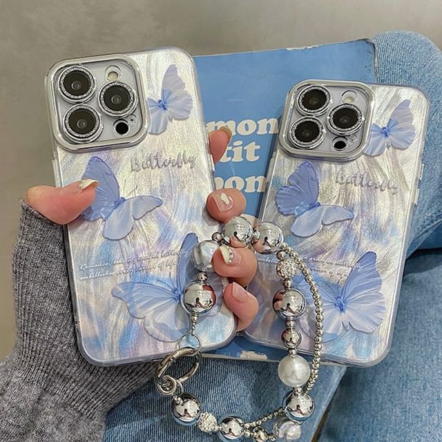 Strap Set Case Butterfly Phone /