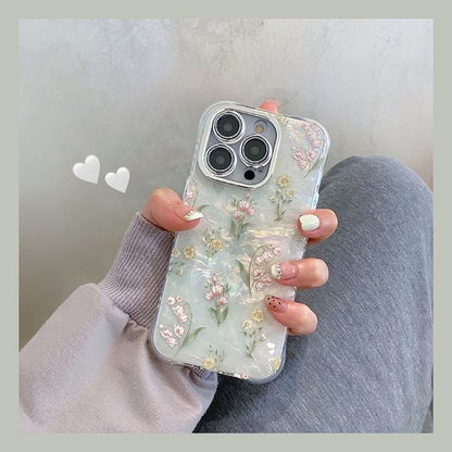 Phone Case Strap Flower Set /