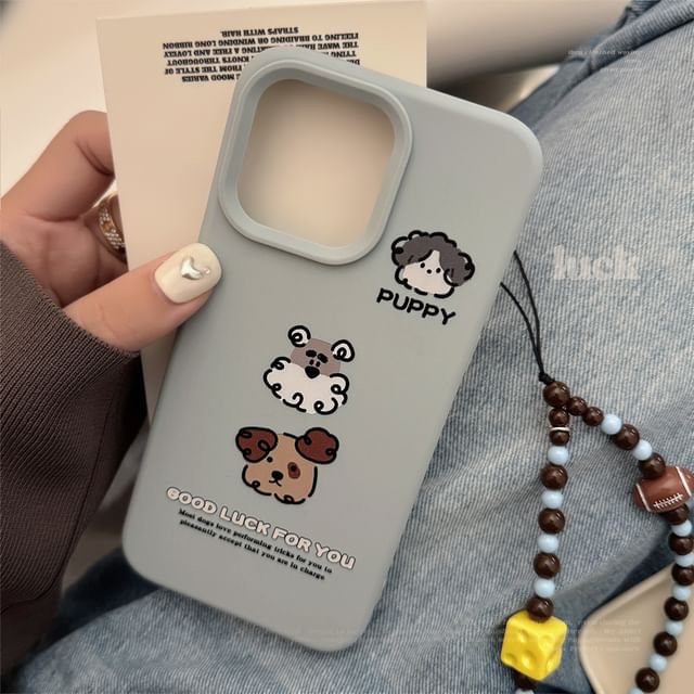 / Strap Dog Case Phone Bead Set
