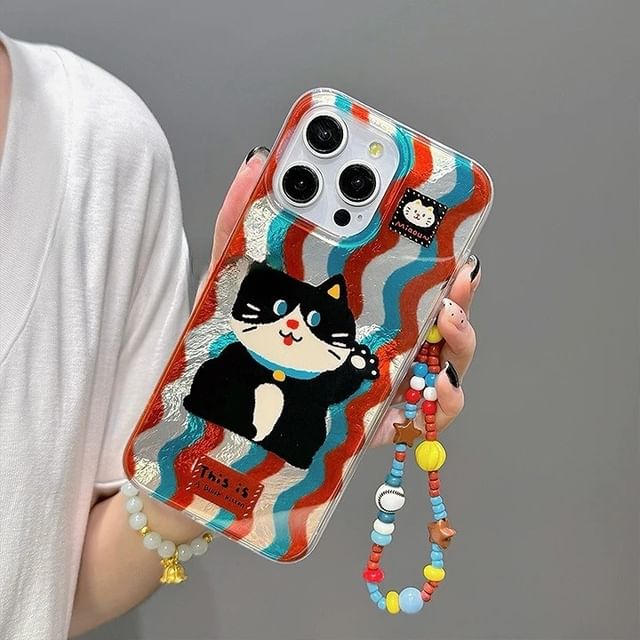 Strap Phone Cat Case