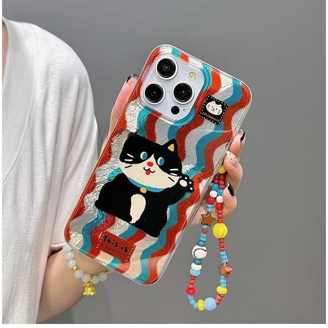 Strap Phone Cat Case