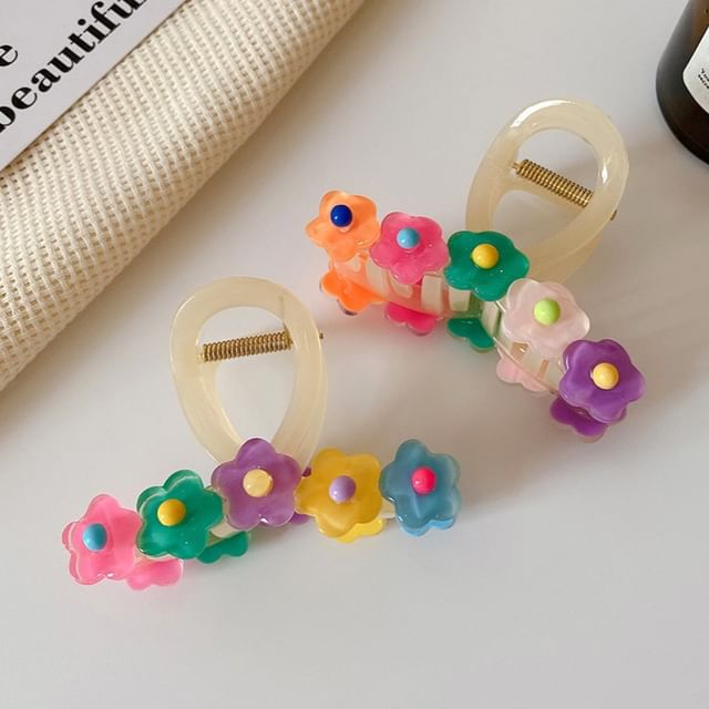 Floral Hair Claw