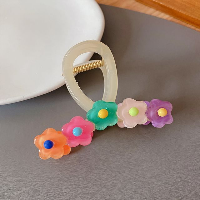 Floral Hair Claw