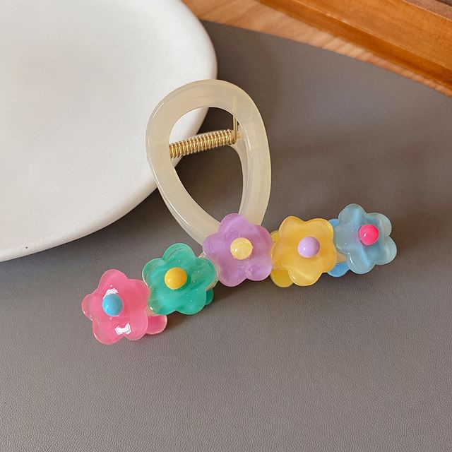 Floral Hair Claw