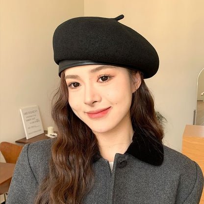 Plain Beret Hat