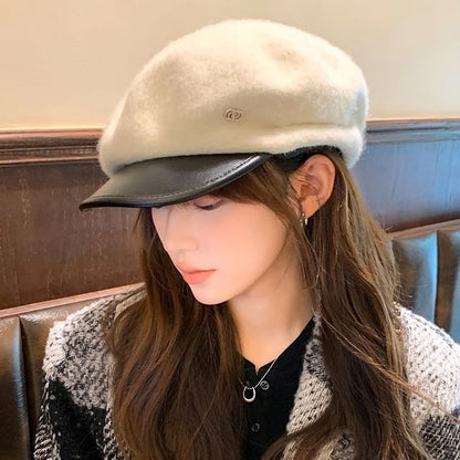 Wool Newsboy Cap